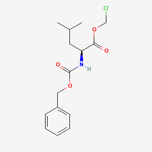 (S)-Chloromethyl 2-(((benzyloxy)carbonyl)amino)-4-methylpentanoate