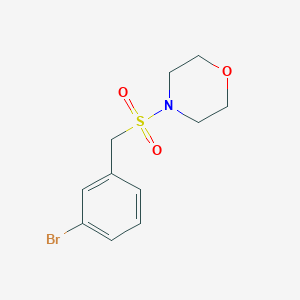 4-[(3-Bromophenyl)methylsulfonyl]morpholine