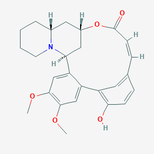 molecular formula C26H29NO5 B082377 冰晶宁 CAS No. 10308-13-1