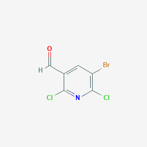 5-Bromo-2,6-dichloropyridine-3-carbaldehyde