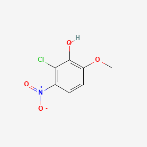 2-Chloro-6-methoxy-3-nitrophenol