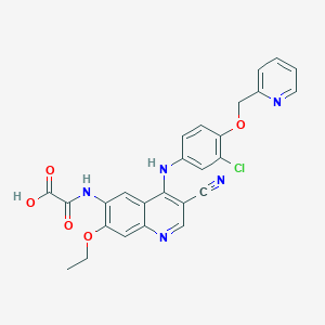 molecular formula C26H20ClN5O5 B8237846 AY5Ecq7B2D CAS No. 1144516-13-1