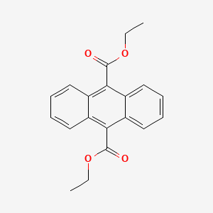 molecular formula C20H18O4 B8237880 Diethyl anthracene-9,10-dicarboxylate 