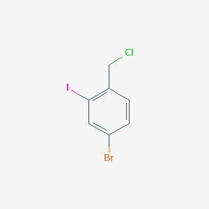 4-Bromo-2-iodobenzyl chloride