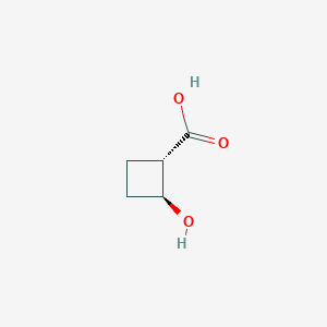 trans-2-Hydroxycyclobutane-1-carboxylic acid