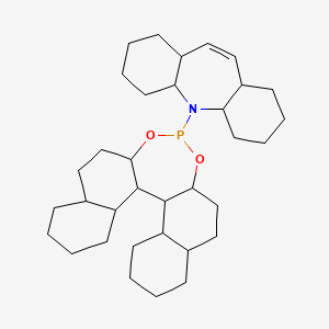 11-(12,14-Dioxa-13-phosphapentacyclo[13.8.0.02,11.03,8.018,23]tricosan-13-yl)-1,2,3,4,4a,6a,7,8,9,10,10a,11a-dodecahydrobenzo[b][1]benzazepine