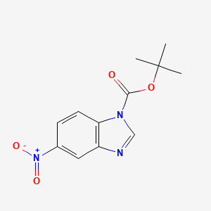 tert-butyl 5-nitro-1H-benzo[d]imidazole-1-carboxylate