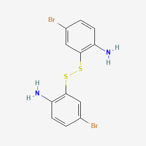Benzenamine, 2,2'-dithiobis[4-bromo-