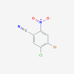 4-Bromo-5-chloro-2-nitrobenzonitrile