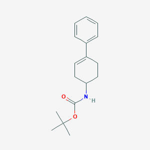 tert-butyl N-(4-phenylcyclohex-3-en-1-yl)carbamate