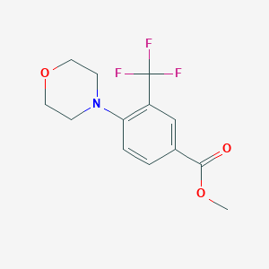 Methyl 4-morpholin-4-yl-3-(trifluoromethyl)benzoate
