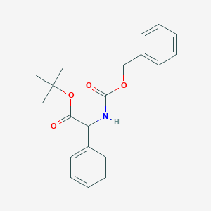 Tert-butyl 2-phenyl-2-(phenylmethoxycarbonylamino)acetate