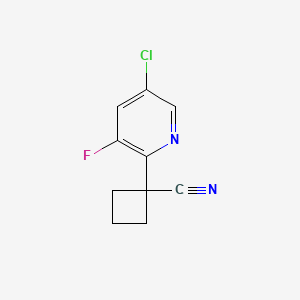 molecular formula C10H8ClFN2 B8238233 CID 130544251 