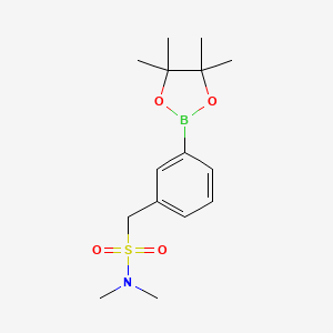 molecular formula C15H24BNO4S B8238347 CID 159886383 