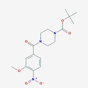 Tert-butyl 4-(3-methoxy-4-nitrobenzoyl)piperazine-1-carboxylate