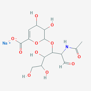molecular formula C14H20NNaO11 B8238394 透明质酸二糖钠 