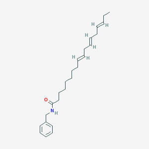 molecular formula C25H37NO B8238406 (9E,12E,15E)-N-benzyloctadeca-9,12,15-trienamide 