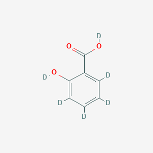 molecular formula C7H6O3 B8238413 Salicylic acid-d6 