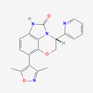 (R)-6-(3,5-Dimethylisoxazol-4-yl)-3-(pyridin-2-yl)-3,4-dihydro-5-oxa-1,2a-diazaacenaphthylen-2(1H)-one