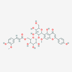 molecular formula C38H40O18 B8238676 刺槐素B 