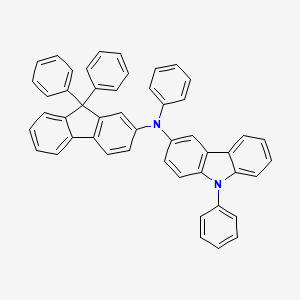 molecular formula C49H34N2 B8238717 N-(9,9-Diphenyl-9H-fluoren-2-yl)-N,9-diphenyl-9H-carbazol-3-amine 