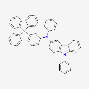 N-(9,9-Diphenyl-9H-fluoren-2-yl)-N,9-diphenyl-9H-carbazol-3-amine