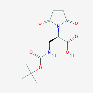 (R)-3-(Boc-amino)-2-(2,5-dioxo-2,5-dihydro-1-pyrrolyl)propanoic Acid