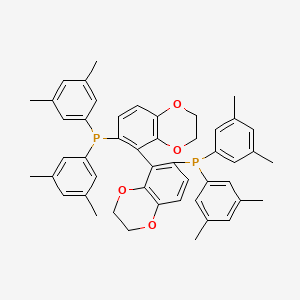 (5S)-6,6'-Bis(bis(3,5-dimethylphenyl)phosphaneyl)-2,2',3,3'-tetrahydro-5,5'-bibenzo[b][1,4]dioxine