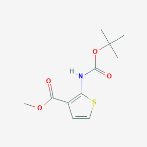 Methyl 2-((tert-butoxycarbonyl)amino)thiophene-3-carboxylate