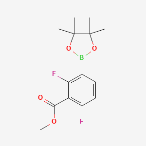 Methyl 2,6-difluoro-3-(4,4,5,5-tetramethyl-1,3,2-dioxaborolan-2-yl)benzoate