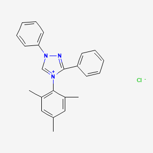 4-Mesityl-1,3-diphenyl-4H-1,2,4-triazol-1-ium chloride