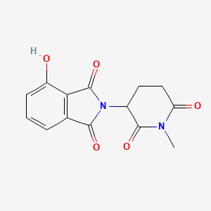 4-Hydroxy-2-(1-methyl-2,6-dioxopiperidin-3-yl)isoindoline-1,3-dione