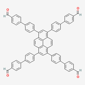 4',4''',4''''',4'''''''-(Pyrene-1,3,6,8-tetrayl)tetrakis(([1,1'-biphenyl]-4-carbaldehyde))