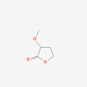 molecular formula C5H8O3 B8239763 2(3H)-Furanone, dihydro-3-methoxy- CAS No. 25600-25-3