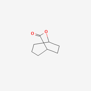 molecular formula C8H12O2 B8239810 6-氧杂双环[3.2.2]壬烷-7-酮 CAS No. 27873-57-0