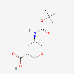 molecular formula C11H19NO5 B8239862 CID 168267178 