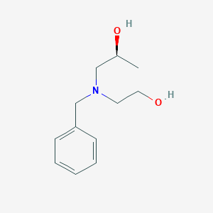 molecular formula C12H19NO2 B8239911 (S)-1-(Benzyl(2-hydroxyethyl)amino)propan-2-ol 