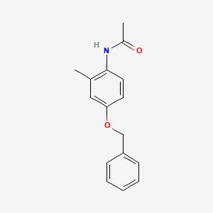 N-(4-(benzyloxy)-2-methylphenyl)acetamide
