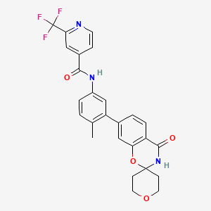 molecular formula C26H22F3N3O4 B8240084 Raf-IN-1 