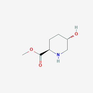 molecular formula C7H13NO3 B8240122 CID 150821733 