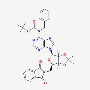 molecular formula C33H34N6O7 B8240183 CID 153041427 