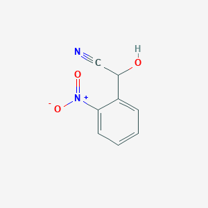 B082402 2-Hydroxy-2-(2-nitrophenyl)acetonitrile CAS No. 13312-81-7