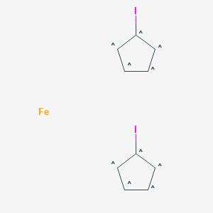 molecular formula C10H8FeI2 B8240521 CID 11080635 