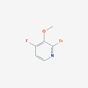 molecular formula C6H5BrFNO B8240934 2-Bromo-4-fluoro-3-methoxypyridine 