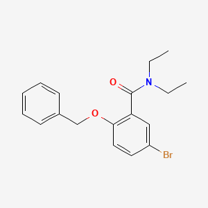 2-(Benzyloxy)-5-bromo-N,N-diethylbenzamide