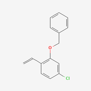 2-(Benzyloxy)-4-chloro-1-vinylbenzene