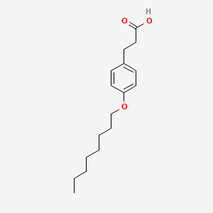 3-(4-(Octyloxy)phenyl)propanoic acid