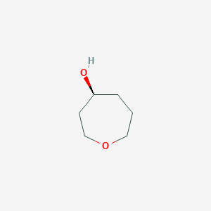 molecular formula C6H12O2 B8241474 (s)-Oxepan-4-ol 