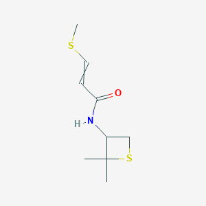 molecular formula C9H15NOS2 B8241584 CID 138108630 