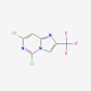 5,7-Dichloro-2-(trifluoromethyl)imidazo[1,2-c]pyrimidine